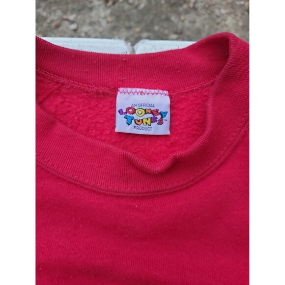Vintage Tweety Bird Looney Tunes Crewneck Sweatshirt Freeze 1996 - Picture 6 of 11